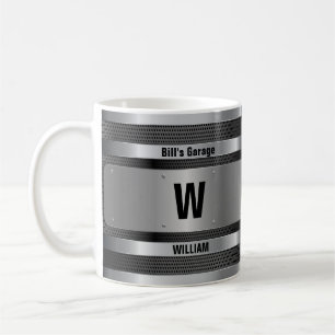 Ändern Sie den Anfangsbuchstaben Namen U V W X Y Z Kaffeetasse