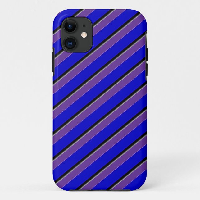 Ändern Sie den Farbkandy-Streifen Case-Mate iPhone Hülle (Rückseite)