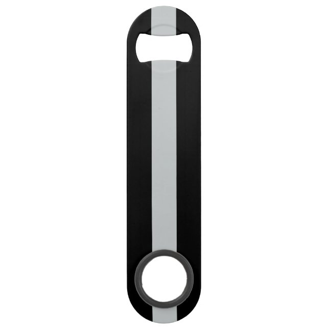 Ändern Sie graue Streifen in eine beliebige Farbe. Speed Flaschenöffner (Vorderseite)