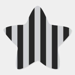 Ändern Sie graue Streifen in eine beliebige Farbe. Stern-Aufkleber