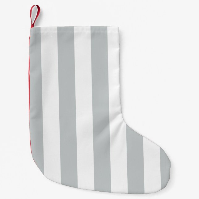 Ändern Sie graue Streifen zu jedem möglichem Kleiner Weihnachtsstrumpf (Vorderseite)