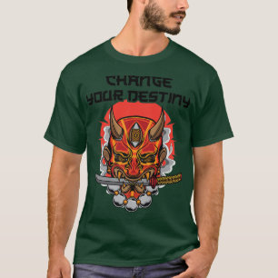 Ändern Sie Ihr Schicksal Anime Ninjas Manga Samura T-Shirt
