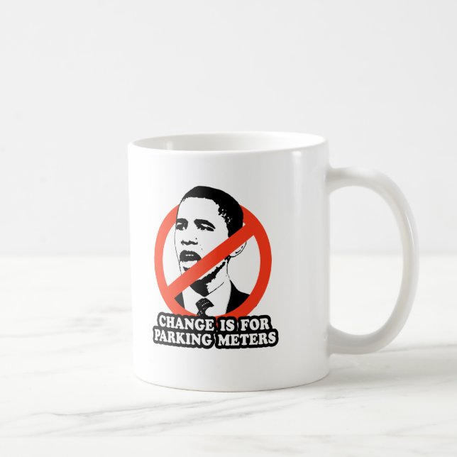 ÄNDERN SIE IST FÜR PARKmeter-T - SHIRT Kaffeetasse (Rechts)