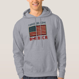 Ändern Sie ist gekommen nach Amerika Obama Hoodie