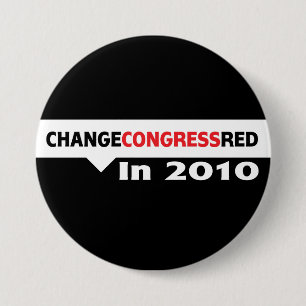 Ändern Sie Kongress-Rot im Jahre 2010 Button