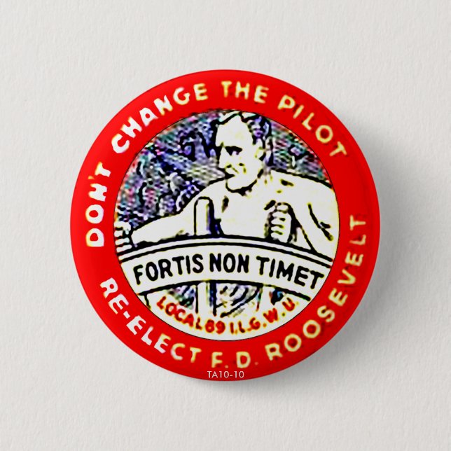 Ändern Sie nicht den Piloten - Knopf Button (Vorderseite)