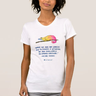 Ändern Sie sich Chamäleon-T - Shirt