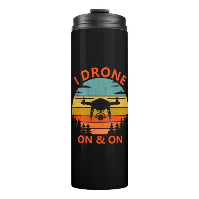 Ändern Sie Text oder Namen hinzufügen, wenn ich au Thermosbecher (Vorderseite)