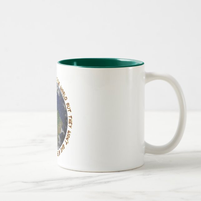 Ändern Sie Weltquellencode-Tasse Zweifarbige Tasse (Rechts)