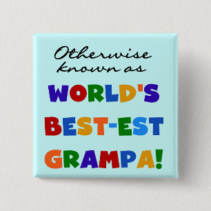Andernfalls als beste Grampa-Hemden bezeichnet Button