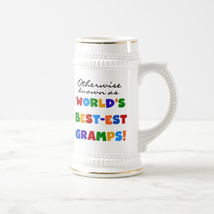 Andernfalls als beste Gramps bezeichnet Bierglas