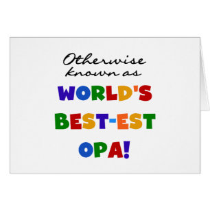 Andernfalls als beste Opa-T - Shirt und -Geschenke