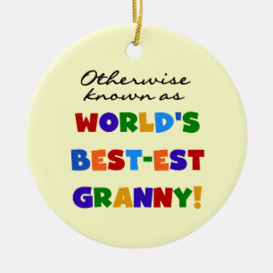Andernfalls bekannt als Geschenke der Oma-Gut-est Keramikornament