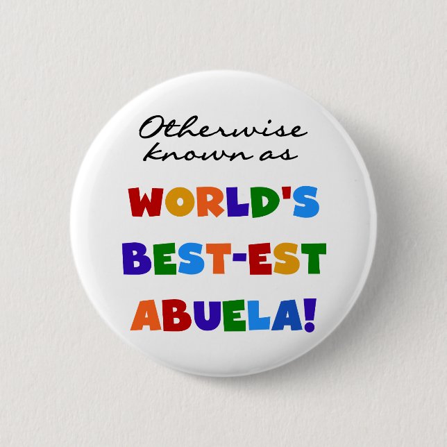 Andernfalls bekannt als Geschenke des Gut-est Abue Button (Vorderseite)