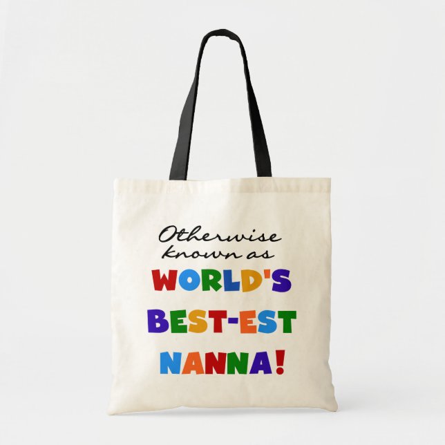 Andernfalls bekannt als Geschenke Gut-est Nanna Tragetasche (Vorne)
