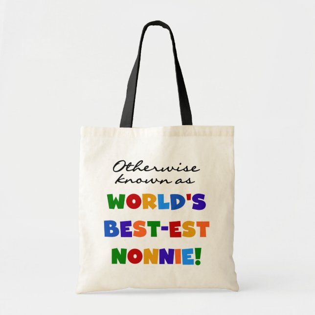 Andernfalls bekannt als Geschenke Gut-est Nonnie Tragetasche (Vorne)