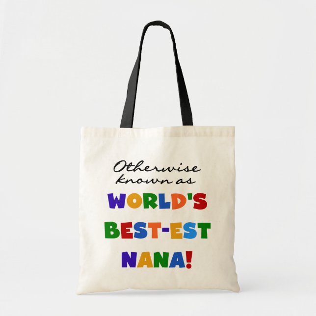 Andernfalls bekannt als T-Shirts Gut-est Nana Tragetasche (Vorne)