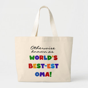 Andernfalls bekannt als T-Shirts und Geschenke Jumbo Stoffbeutel