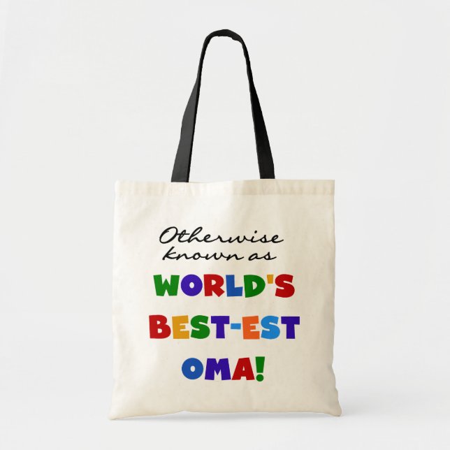 Andernfalls bekannt als T-Shirts und Geschenke Tragetasche (Vorne)