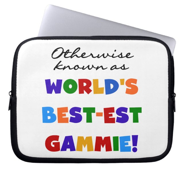 Andernfalls bekannte Geschenke für die beste Gammi Laptopschutzhülle (Vorderseite)
