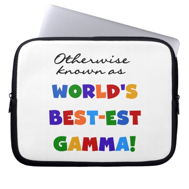 Andernfalls Kennen Sie die besten Gamma Geschenke Laptopschutzhülle (Vorderseite)