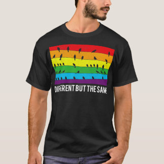 Anders, aber gleich gleichgewichtig LGBT Pride Gay T-Shirt