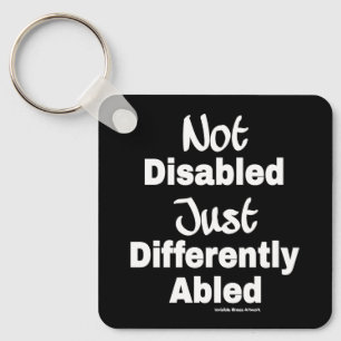 Anders abled schlüsselanhänger