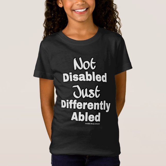 Anders abled T-Shirt (Vorderseite)