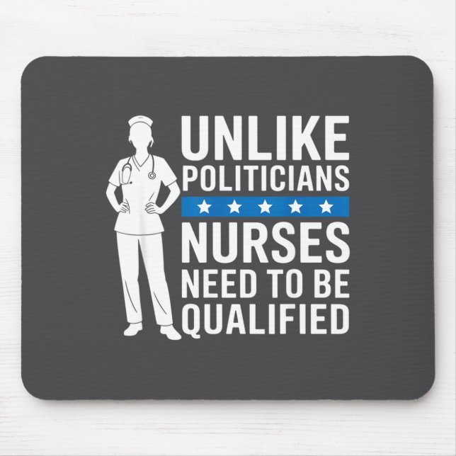 Anders als Liticians müssen Krankenschwestern qual Mousepad (Vorne)