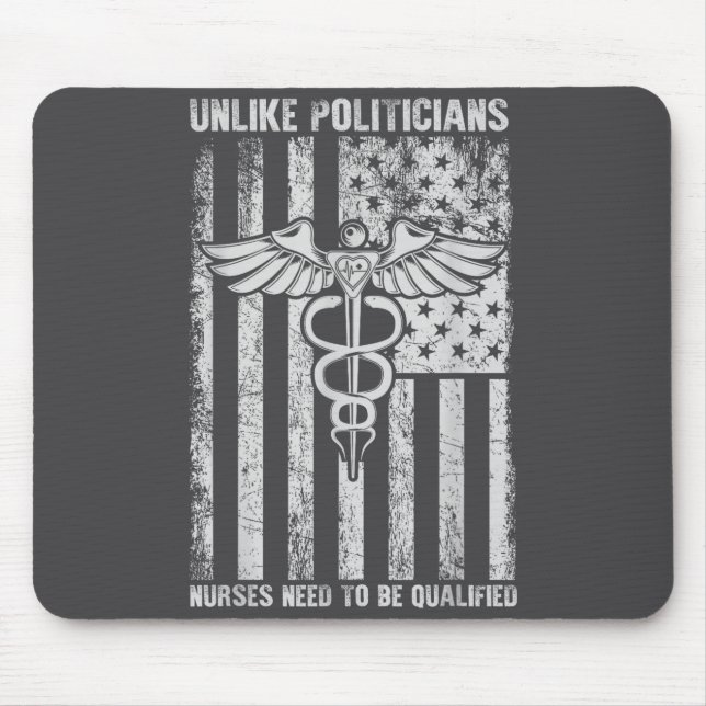 Anders als Liticians Sarkasmus-Zitat Krankenschwes Mousepad (Vorne)