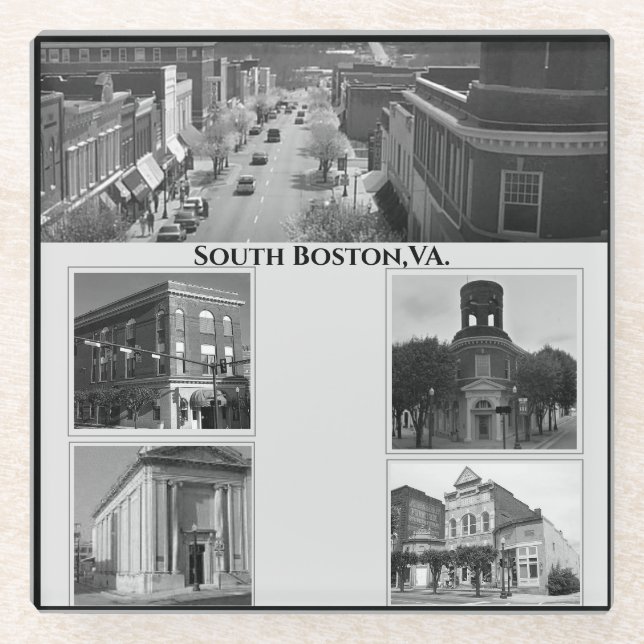 Anders Artistry, South Boston, VA. Glasuntersetzer (Vorderseite)