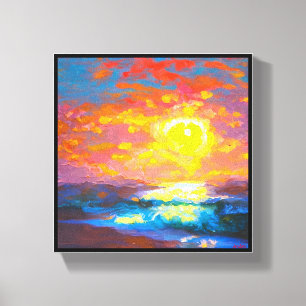 Anders Artists * Sun Rising* Leinwanddruck