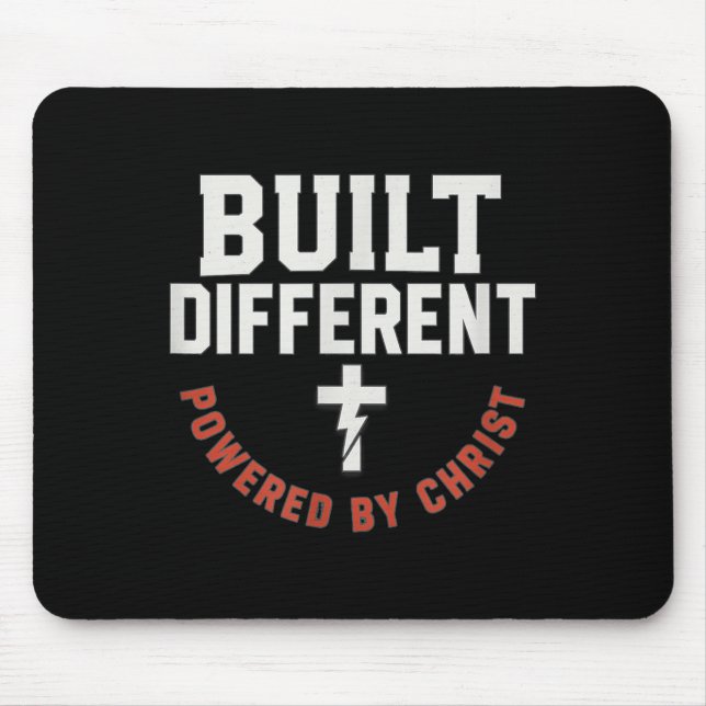 Anders Gebaut Durch Christus Christlich Philip Mousepad (Vorne)