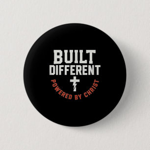 Anders gemacht, angetrieben von Christus, christli Button