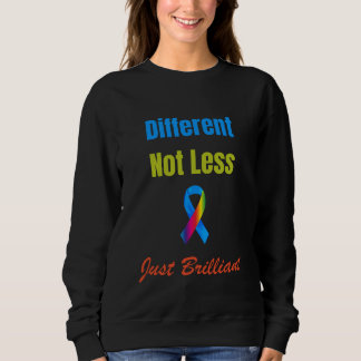 Anders, nicht weniger - einfach brillant sweatshirt