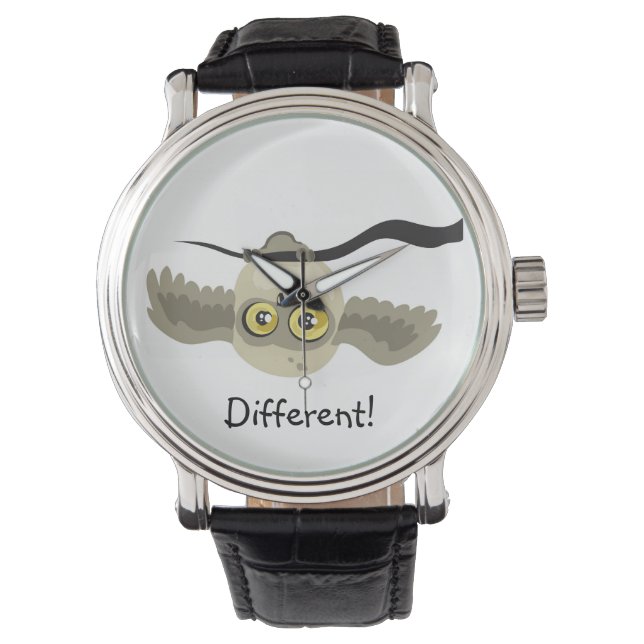 Anders! Owl - Armbanduhr (Vorderseite)