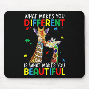 Anders Schönes Autismus-Bewusstseins-Puzzleteil Mousepad
