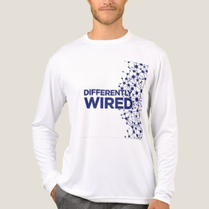 Anders Verkabelt – Autism Awareness Month Blau Tri-Blend Shirt
