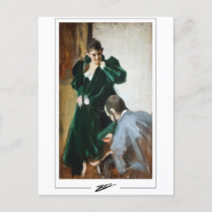 Anders Zorn #231 - Carte postale d'art fin