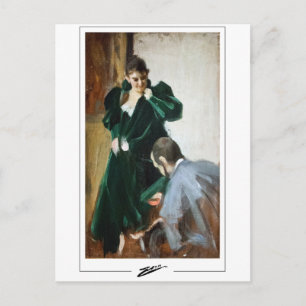 Anders Zorn #231 - Carte postale d'art fin