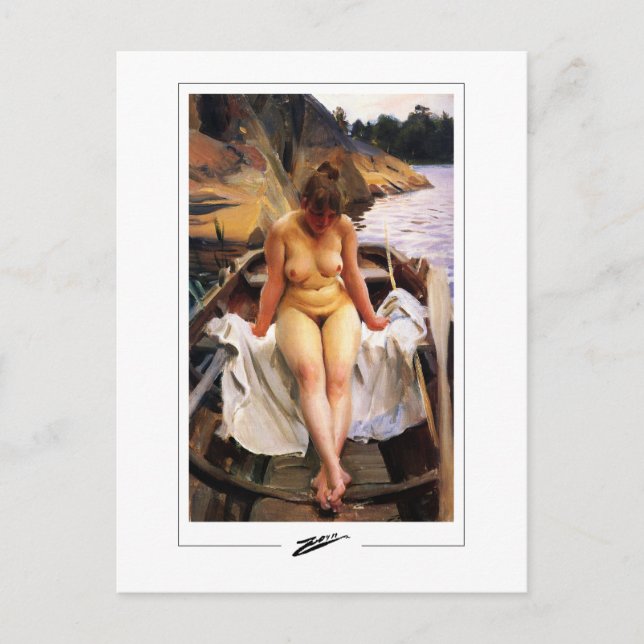 Anders Zorn #285 - Carte postale d'art fin (Devant)