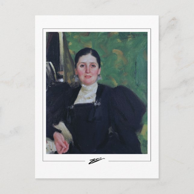 Anders Zorn #308 - Fine Art Postcard Postkarte (Vorderseite)