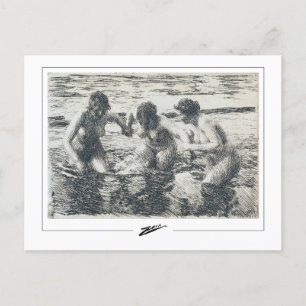 Anders Zorn #328 - Carte postale Art