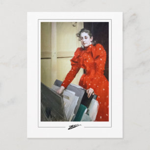 Anders Zorn #363 - Fine Art Postcard Postkarte