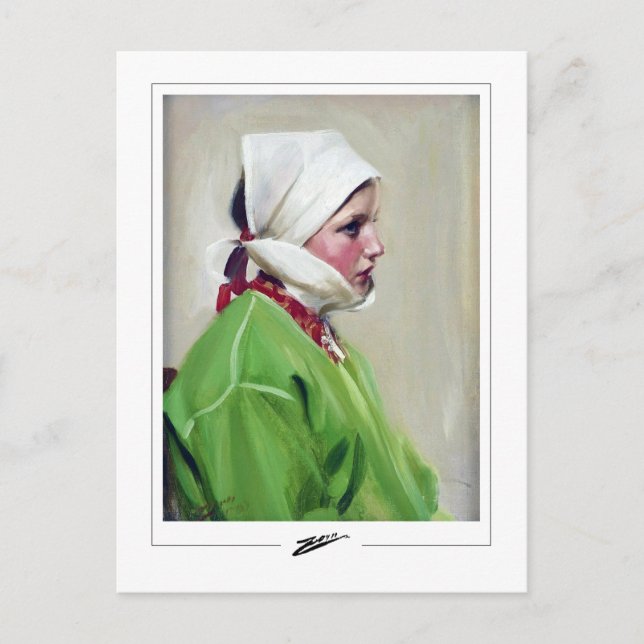 Anders Zorn #378 - Carte postale Art (Devant)