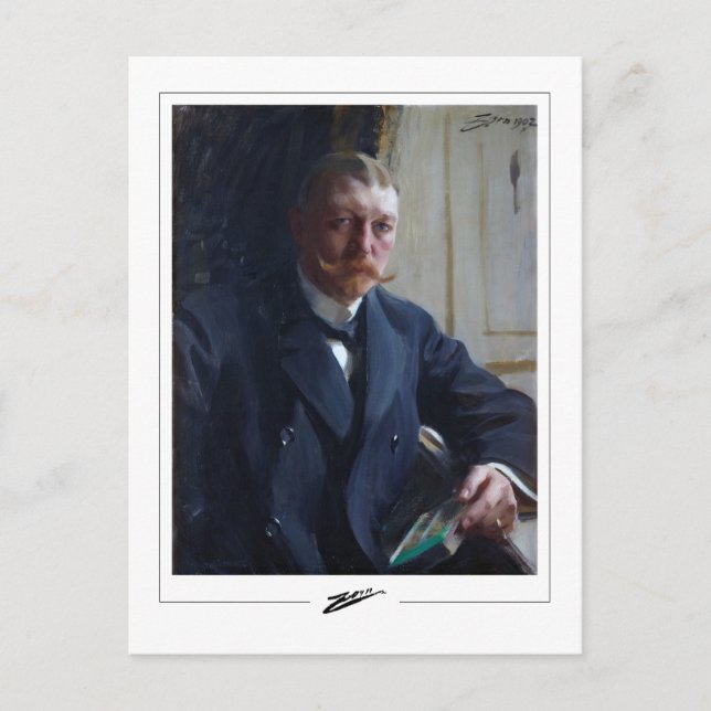 Anders Zorn #384 - Fine Art Postcard Postkarte (Vorderseite)