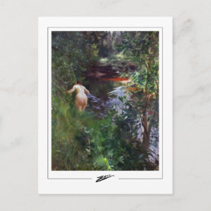 Anders Zorn #3 - Carte postale d'art fin