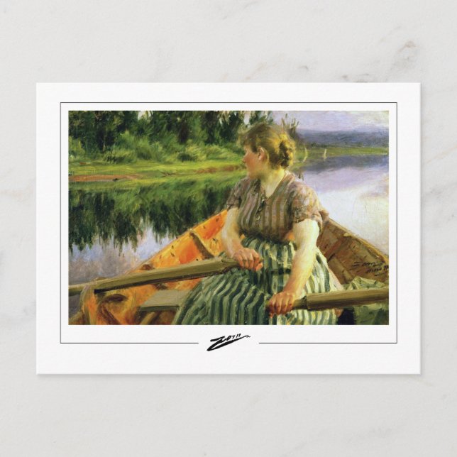 Anders Zorn #51 - Fine Art Postcard Postkarte (Vorderseite)