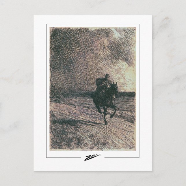 Anders Zorn #54 - Fine Art Postcard Postkarte (Vorderseite)