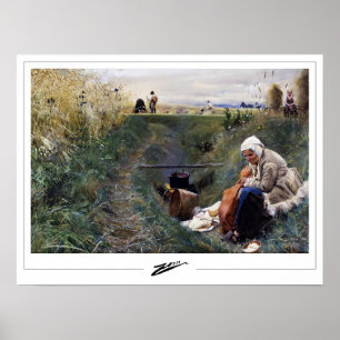 Anders Zorn Zedign Affiche d'art #26